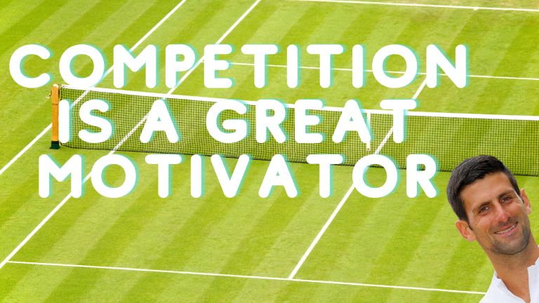 Competition is a great motivator.